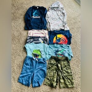 BOYS BUNDLE Size M/L: Mix Brands Reebok Champion Cat & Jack Outfits
